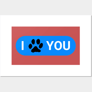 I Paws You Cute Gifts For Dog Owner Lover Posters and Art